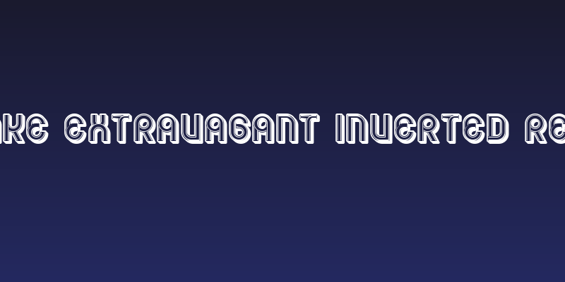 Pancake Extravagant Inverted Regular Social Header