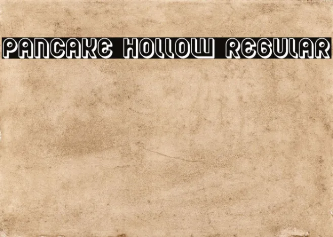 Pancake Hollow Regular Example 1