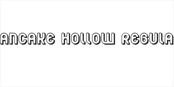 Pancake Hollow Regular Logo
