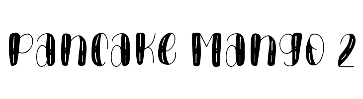 Pancake Mango 2  font caratteri gratis