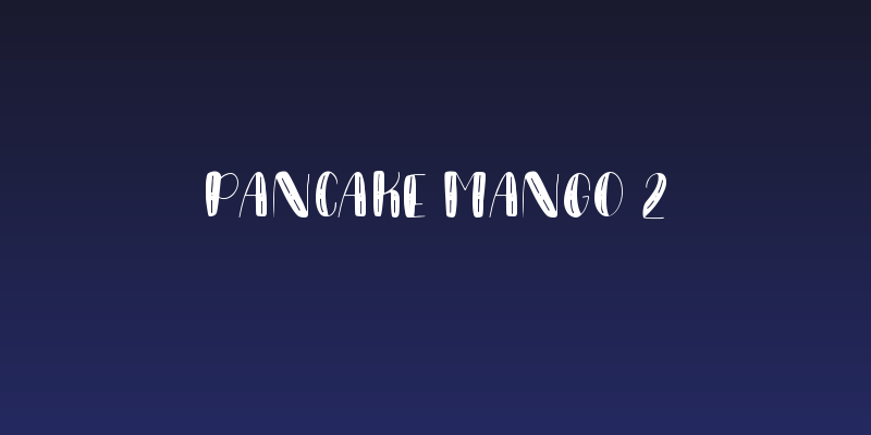 Pancake Mango 2 Social Header