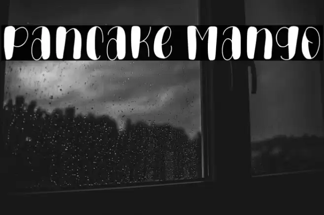 Pancake Mango Font examples