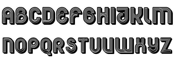 Pancake Regular Font OTHER CHARS