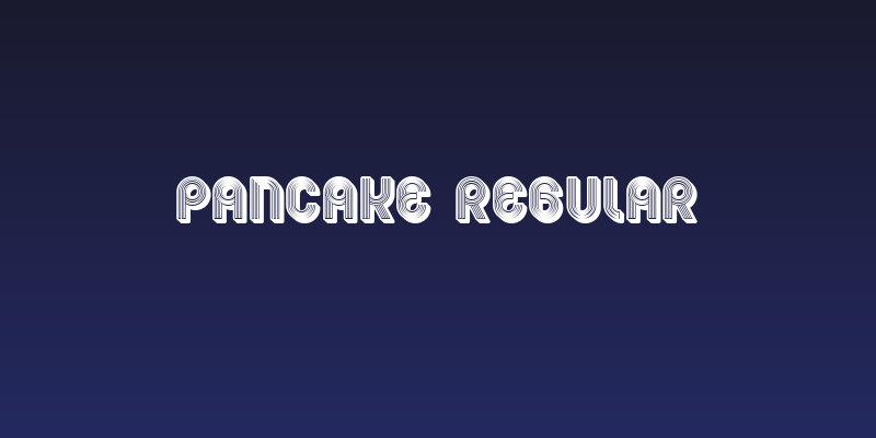 Pancake Regular Social Header