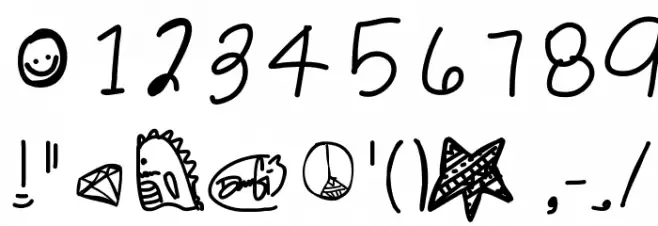 PancakesPlz Font OTHER CHARS