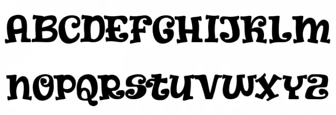 Pancis Regular Schriftart Groß