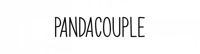 Panda Couple  تنزيل الخطوط