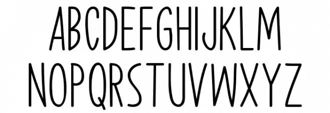 Panda Couple फ़ॉन्ट लोअरकेस