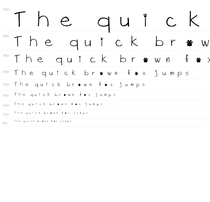 Panda Paws Waterfall