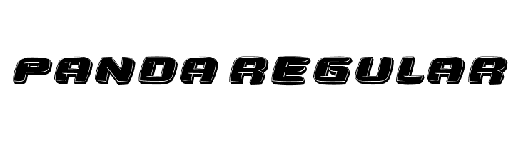 Panda Regular  font caratteri gratis