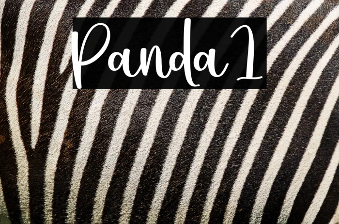 Panda1 Example 1