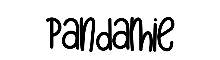 Pandamie  Frei Schriftart Herunterladen