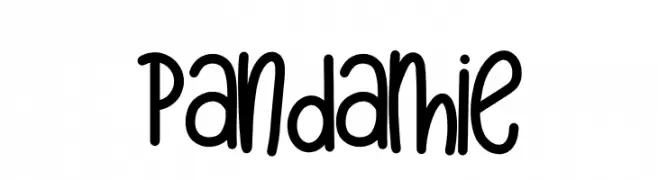 Pandamie  Frei Schriftart Herunterladen