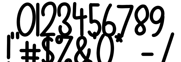 Pandamie Font OTHER CHARS