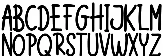 Pandamie Font Litere mari