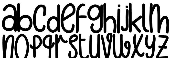 Pandamie Font LOWERCASE