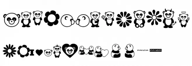 Pandamonium BV Fonte MAIÚSCULAS