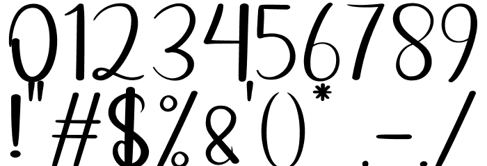 Pandawa Font OTHER CHARS