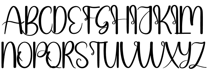 Pandawa Font UPPERCASE