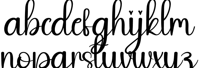 Pandawa Font LOWERCASE