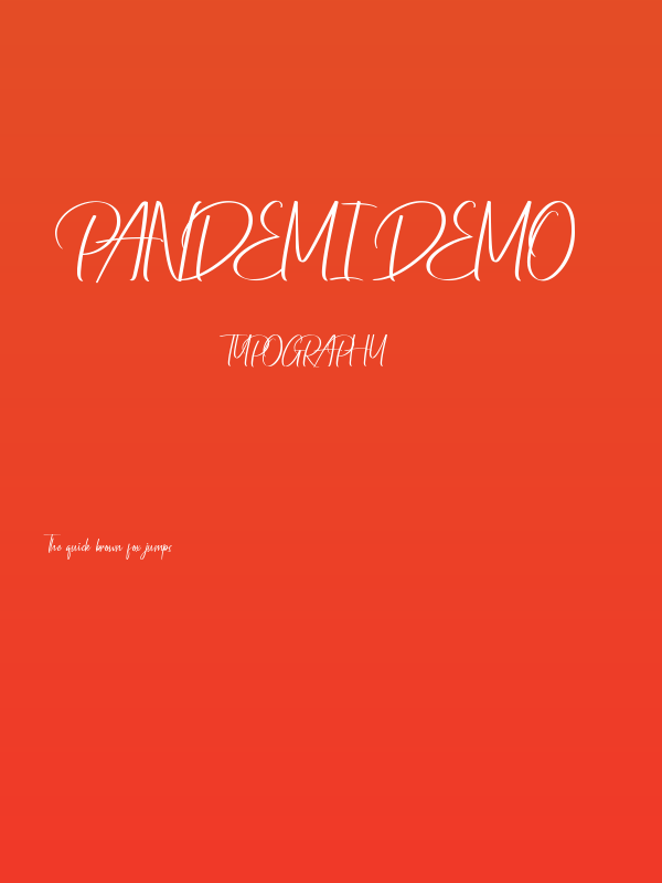 Pandemi Demo Poster
