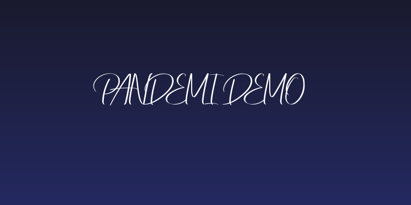 Pandemi Demo Social Header