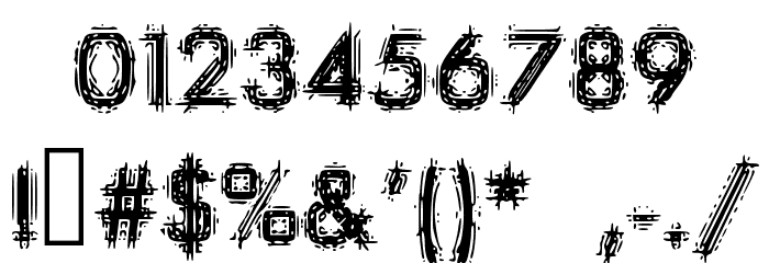 Pandemic Font OTHER CHARS