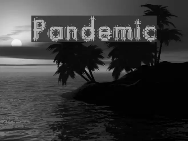 Pandemic Font examples