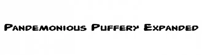Pandemonious Puffery Expanded  baixar fontes gratis