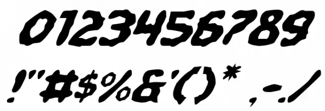 Pandemonious Puffery Italic Fuentes OTROS CHARS