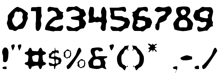 Pandemonious Puffery Light Font OTHER CHARS