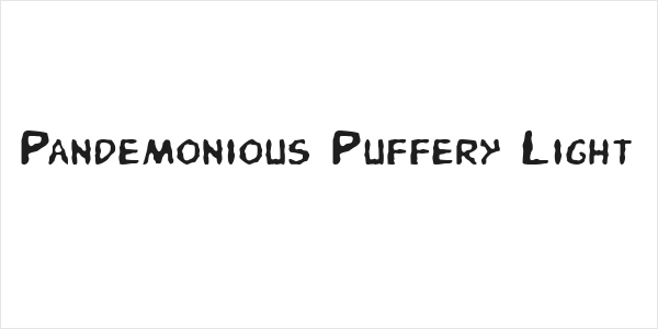 Pandemonious Puffery Light Logo