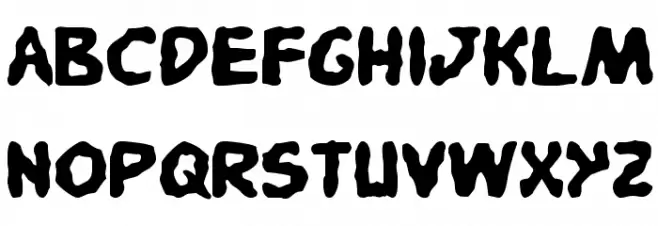 Pandemonious Puffery Schriftart Groß