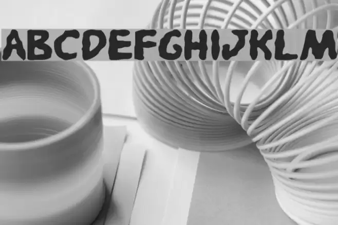 Pandemonious Puffery Font examples