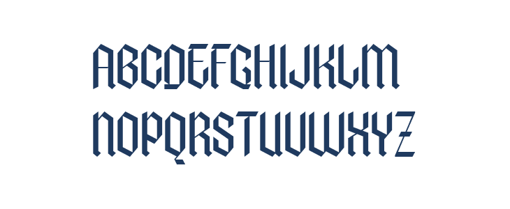 Panderly DEMO Regular Uppercase