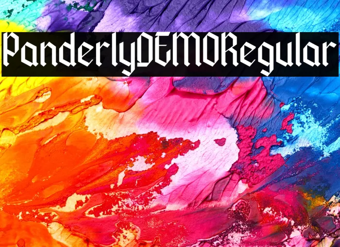 Panderly DEMO Regular Example 3