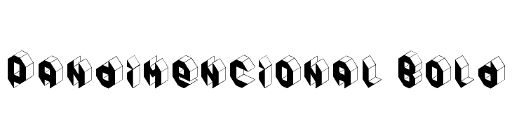Pandimencional Bold  font caratteri gratis