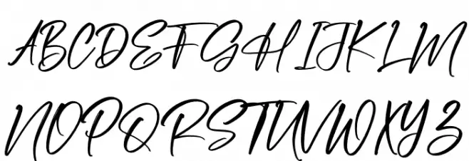 Pandora Rogtars Schriftart Gro&szlig;