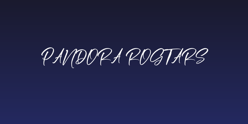 Pandora Rogtars Social Header