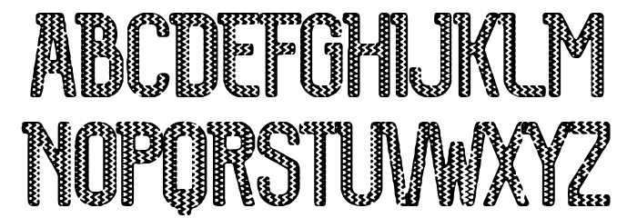 Pandora Font LOWERCASE