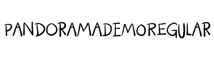 Pandorama DEMO Regular Font