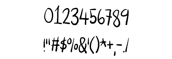 Pandorama DEMO Regular Font OTHER CHARS