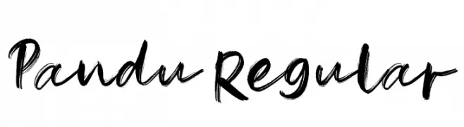 Pandu-Regular  font caratteri gratis
