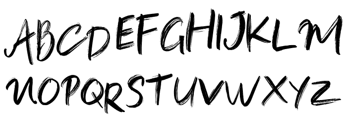 Pandu-Regular Font Litere mari