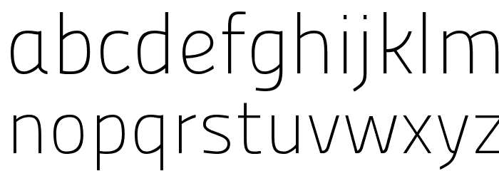 Panefresco 1wt Regular Font LOWERCASE