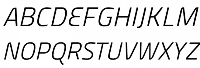 Panefresco 250wt Italic Fonte MAIÚSCULAS