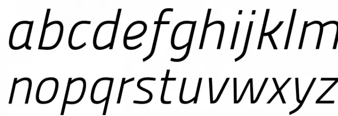 Panefresco 250wt Italic Schriftart Kleinbuchstaben