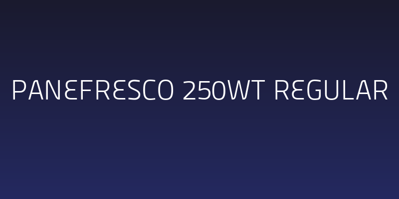 Panefresco 250wt Regular Social Header