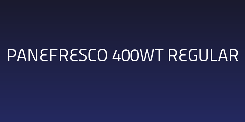 Panefresco 400wt Regular Social Header