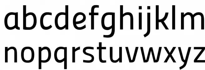Panefresco 500wt Regular 字体 小写